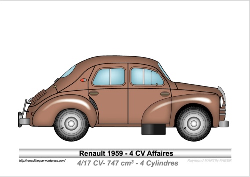 1959-Type 4 CV Affaires