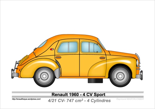1960-Type 4 CV Sport