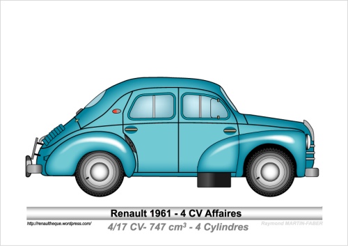 1961-Type 4 CV Affaires