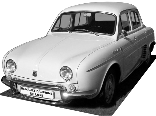 Renault Dauphine De Luxe 1961