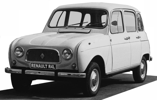 Renault R4 Luxe 1963