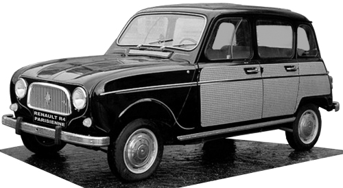 Renault R4 Parisienne 1964