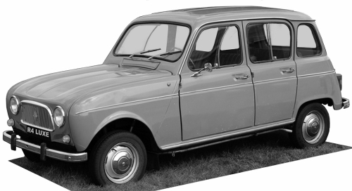 Renault R4 Luxe 1965